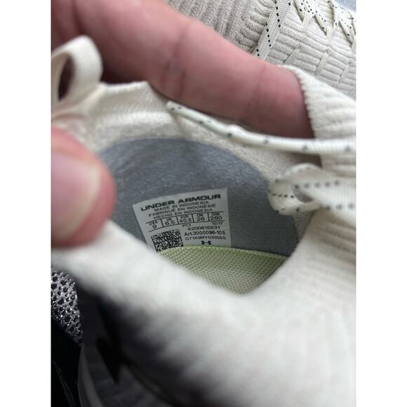 Running shoes Under Armour UA Slingflex Rise Ivory Stone Mens Sneaker - Picture 6 of 6